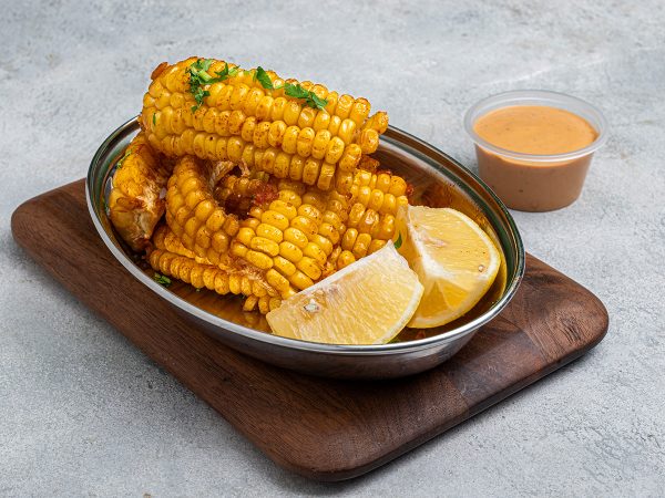 Crispy corn With Lemon